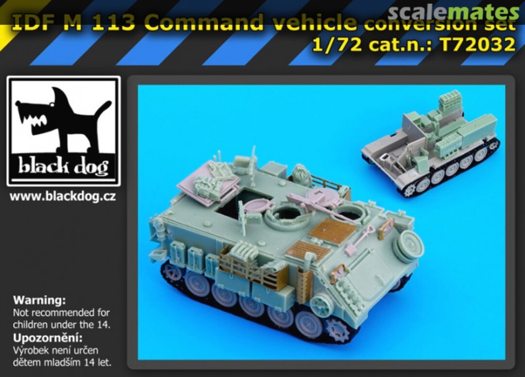 Boxart IDF M113 Command Vehicle Conversion Set T72032 Black Dog