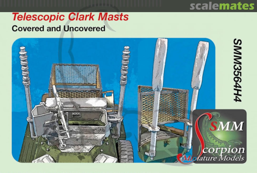 Boxart Telescopic Clark Masts SMM3564H4 Scorpion Miniature Models