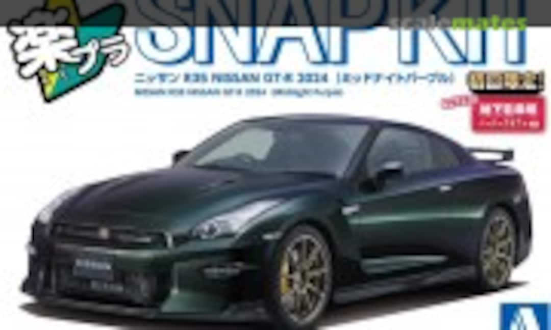 1:32 Nissan R35 Nissan GT-R 2024 (Midnight Purple) (Aoshima 065464)