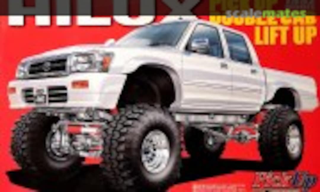 1:24 Hilux Pick Up Double Cab Lift Up 1992 (Aoshima 029671)