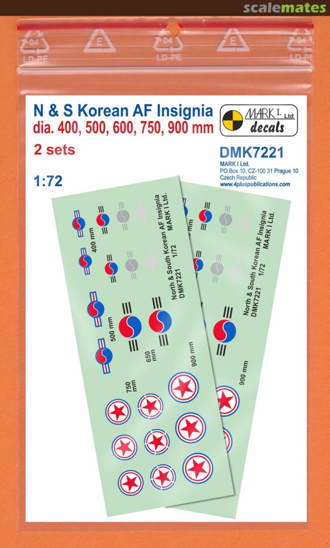 Boxart North & South Korean AF Insignia DMK7221 Mark I