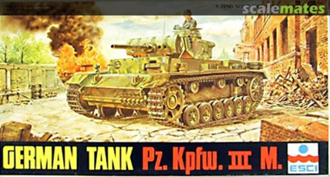 Boxart Pz.Kpfw. III M 8001 ESCI