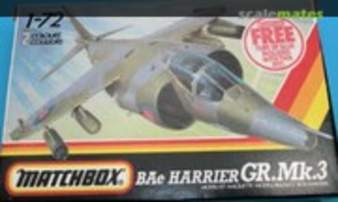 1:72 BAe Harrier GR.Mk.3 (Matchbox PK-45)