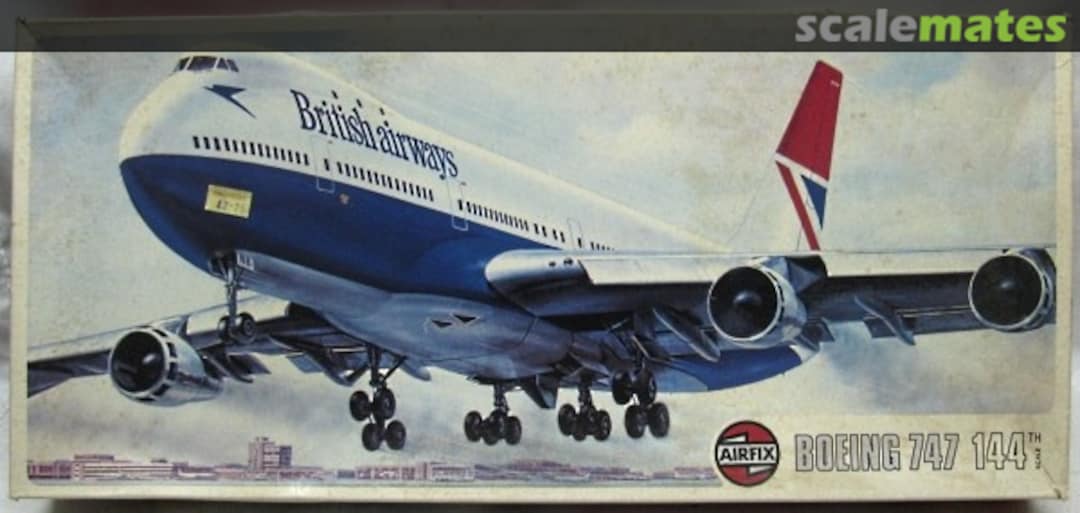 Boxart Boeing 747 08170-2 Airfix