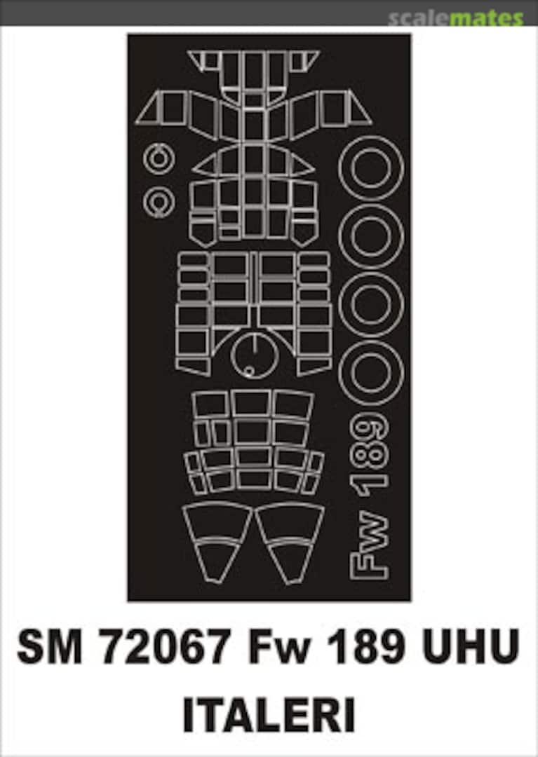 Boxart Fw-189 Uhu SM72067 Montex