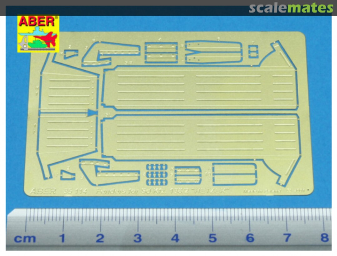Contents Fenders for Sd.Kfz. 138/2 ''Hetzer'' 35114 Aber