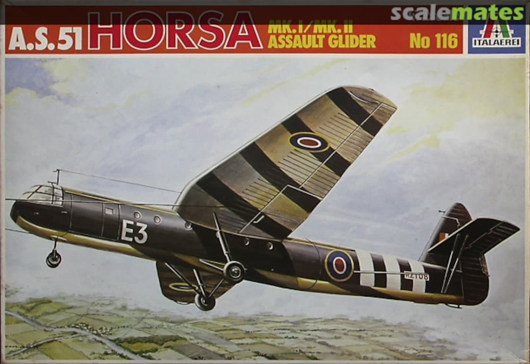 Boxart A.S.51 Horsa Mk.I/Mk.II Assault Glider 116 Italaerei