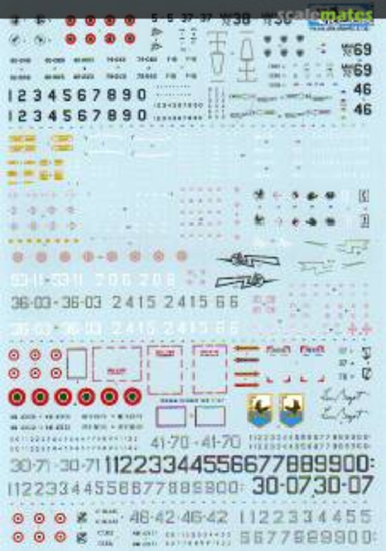 Boxart F-16A&B, Tornado ADV, C-130J & BR.1150 Atlantic IK72001 Italian Kits