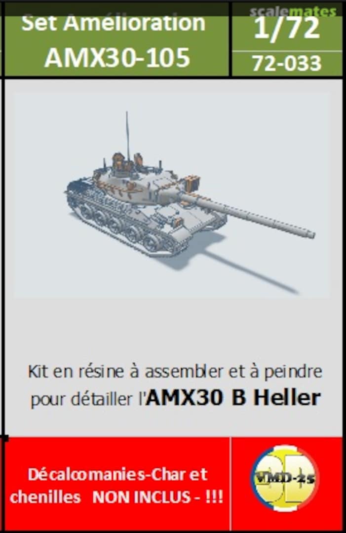 Boxart Set de détaillage pour AMX 30 105 72-033 VMD25_3D