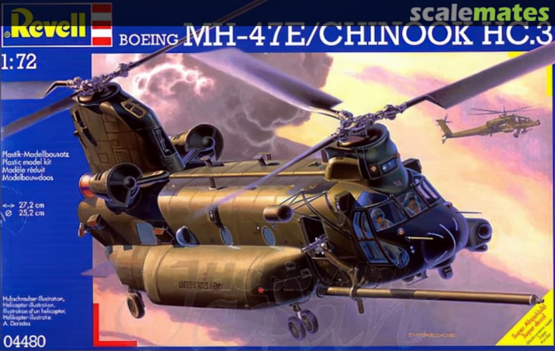 Boxart Boeing MH-47E/Chinook HC.3 04480 Revell