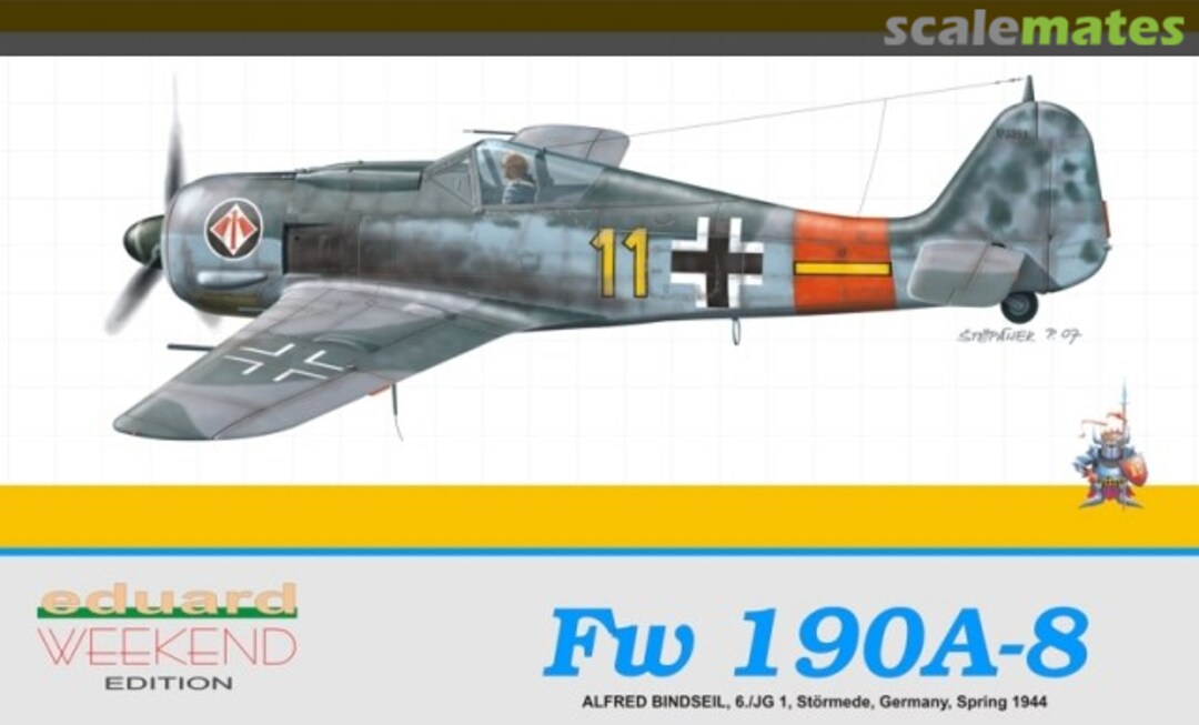 Boxart Fw 190A-8 8429 Eduard