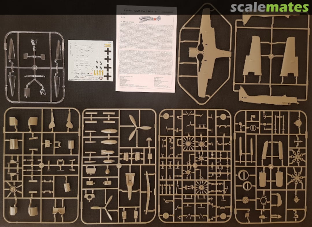 Contents Fw 190A-8 8429 Eduard