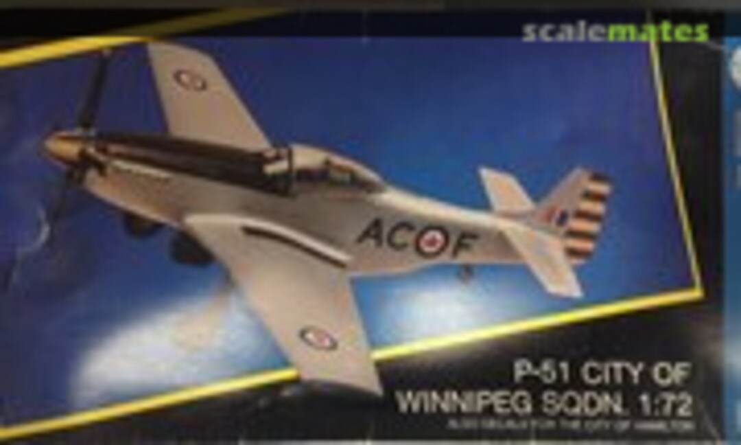 1:72 P-51 City of Winnipeg Sqdn. (Hasegawa : SI (Shaben Int'l) NTL-H-12)