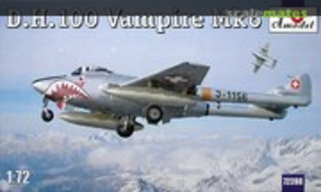 1:72 D.H. 100 Vampire Mk.6 (Amodel 72208)