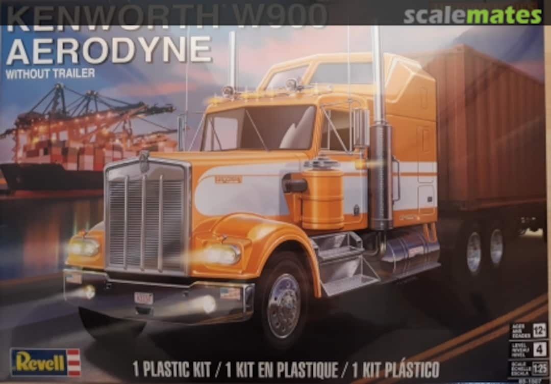 Boxart KENWORTH W900 AERODYNE 85-1507 Revell