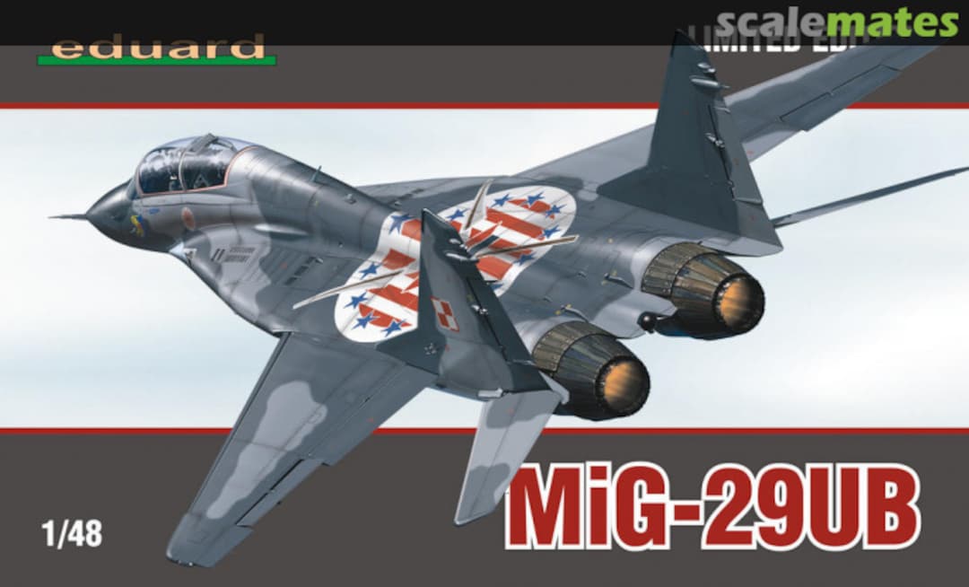 Boxart MiG-29UB 1162 Eduard