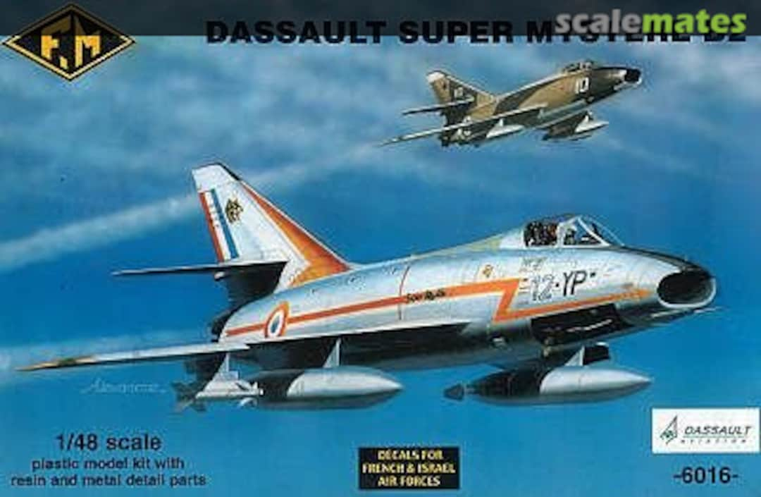 Boxart Dassault Super Mystère B2 6016 Fonderie Miniature