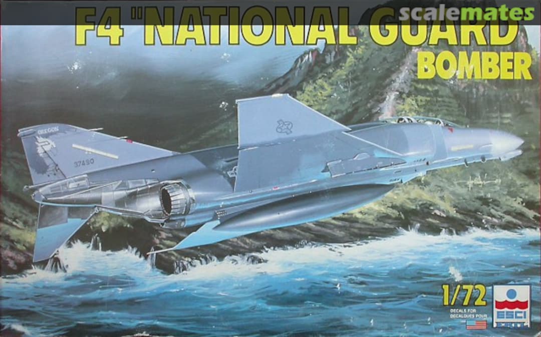 Boxart F4 "National Guard" Bomber 9085 ESCI/ERTL