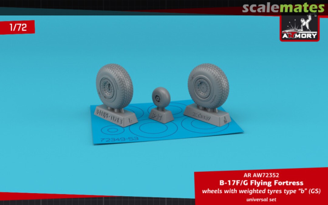 Boxart B-17F/G Flying Fortress AR AW72352 Armory