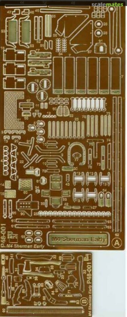 Boxart M4 Sherman early P48-001 Part