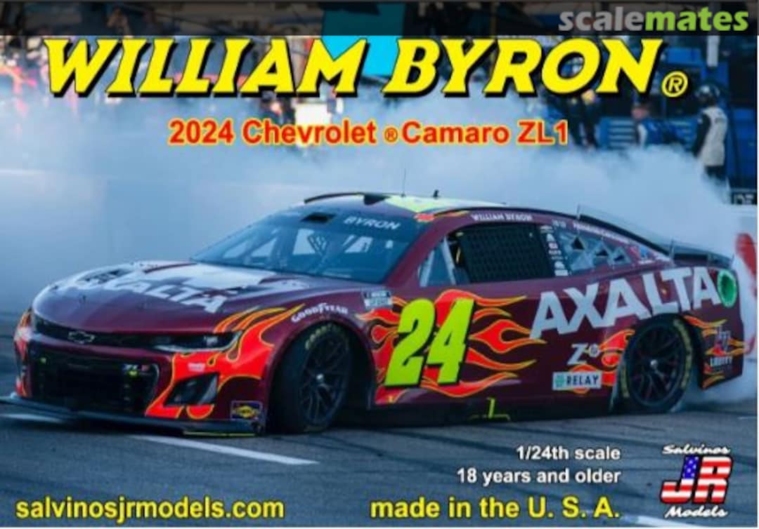 Boxart 2024 Chevrolet Camaro ZL1 HMC2024WBM Salvinos JR Models