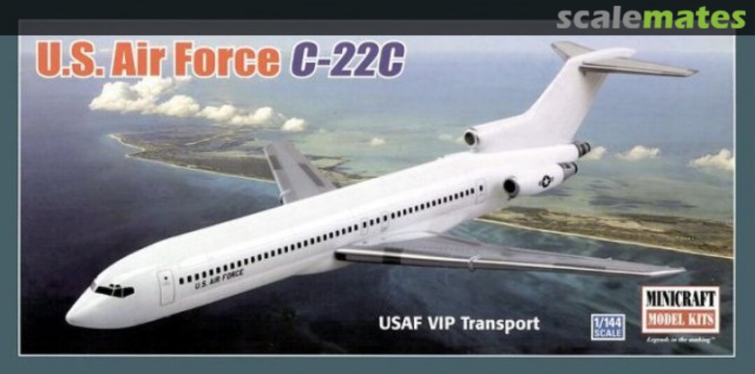 Boxart U.S. Air Force C-22C USAF VIP Transport 14577 Minicraft Model Kits