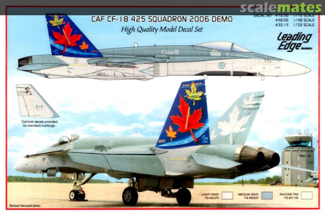 Boxart CAF CF-18 425 Squadron 2006 Demo 72.56 Leading Edge