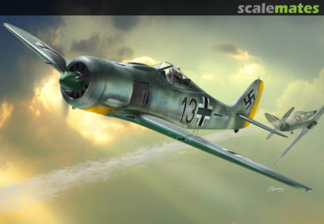 Boxart Focke-Wulf FW-190A-1/A-2/A-3 (3 IN 1) 32011 Pacific Coast Models