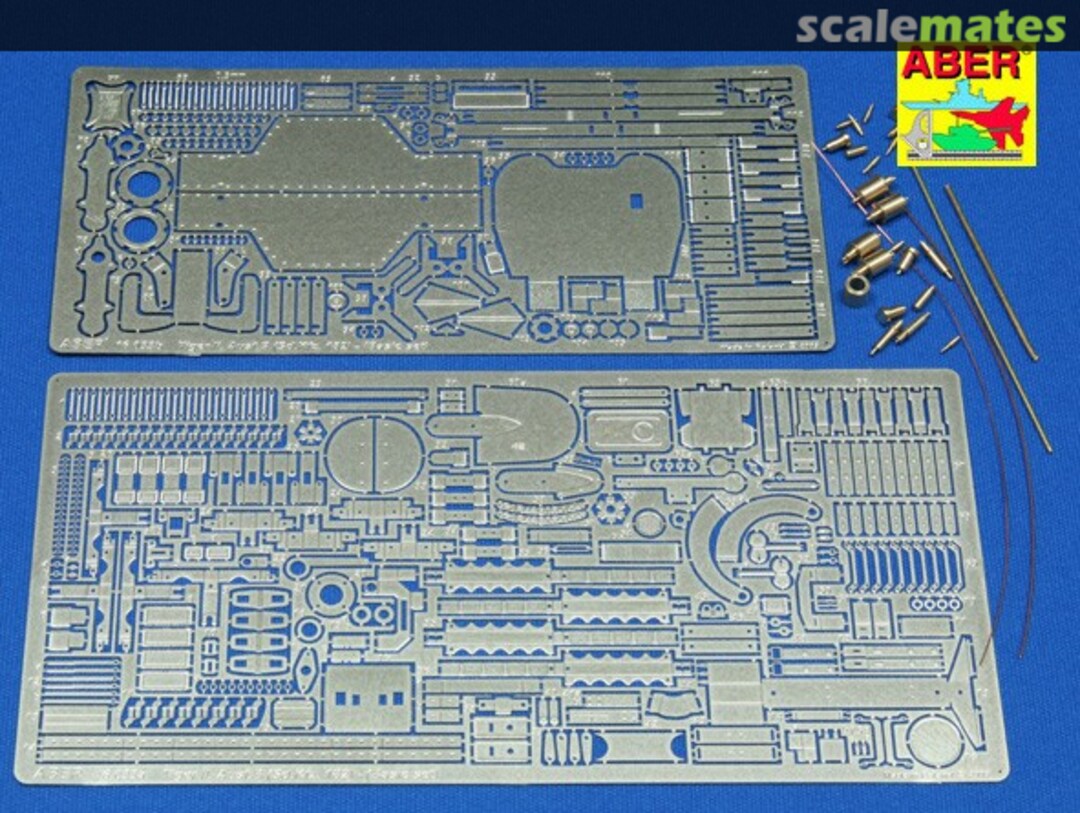 Contents Tiger II Henshel Vol.1 Basic Set (Tamiya/Trumpeter) 16033 Aber