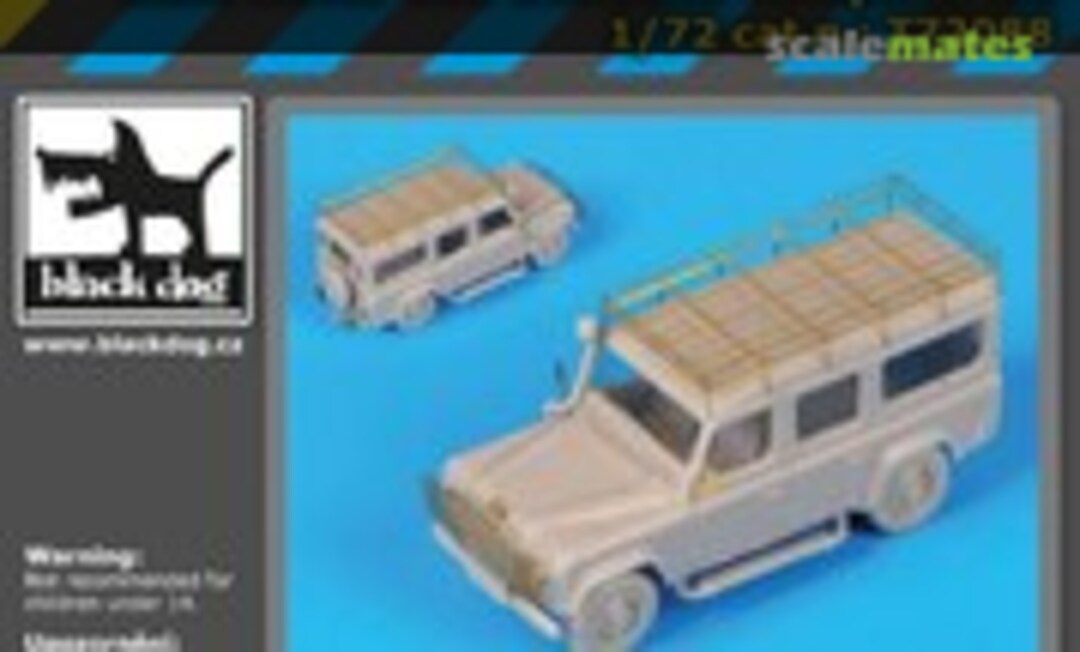 1:72 Land Rover 110 Defender (Black Dog T72088)