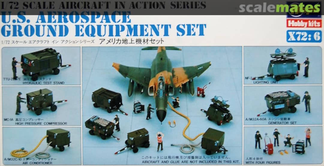 Boxart U.S. Aerospace Ground Equipment Set X72: 6 Hasegawa