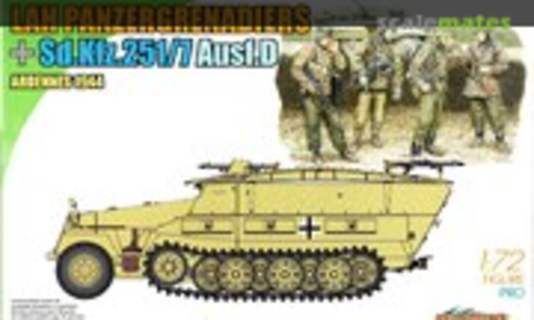 1:72 Sd.Kfz. 251/7 Ausf. D &amp; LAH Panzergrenadiers (Dragon 7364)