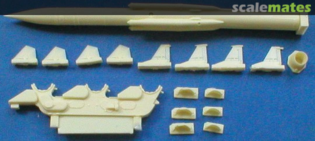 Boxart 3M9M3 Missiles (3) with Missile's Cradle 300 SP Designs