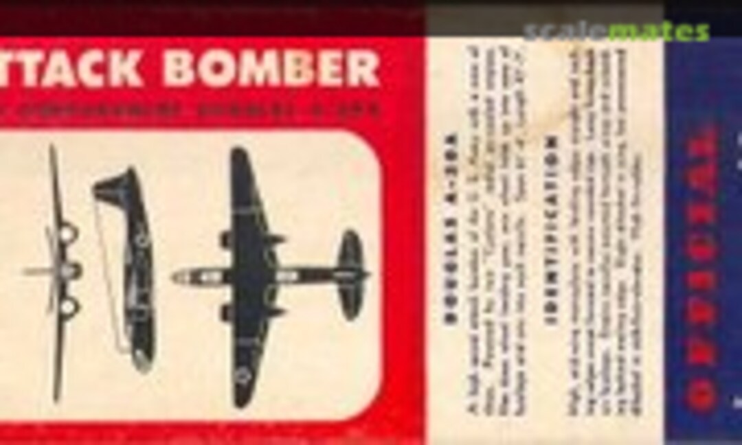 1:72 Douglas Attack Bomber (Strombecker S51)