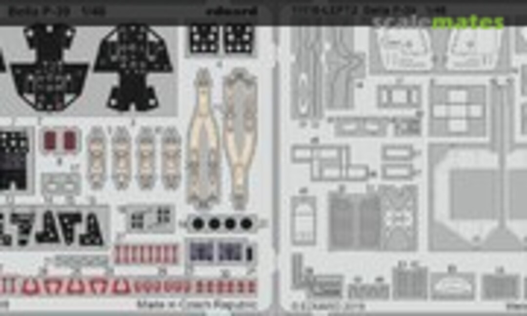 1:48 Bella P-39 PE-set (Eduard 11118-LEPT)