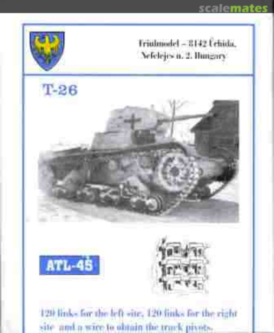 Boxart T-26 ATL-45 Friulmodel