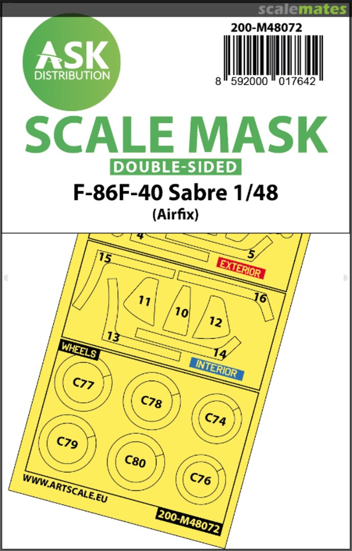 Boxart F-86F-40 Sabre 200-M48072 ASK