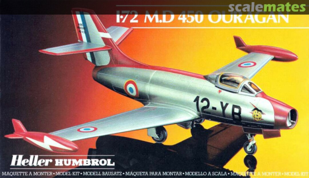 Boxart M.D 450 Ouragan 80201 Heller Humbrol