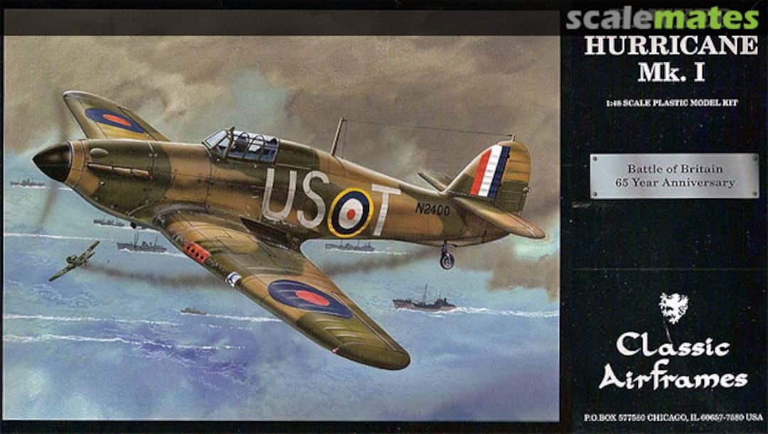 Boxart Hawker Hurricane Mk.I 4103 Classic Airframes