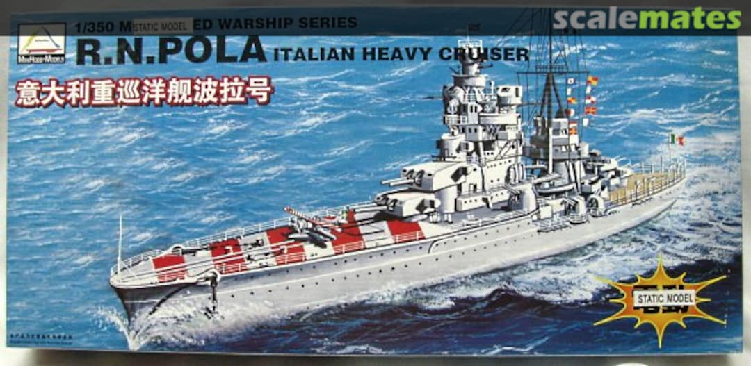 Boxart R.N. Pola Italian Heavy Cruiser 80705 Mini Hobby Models