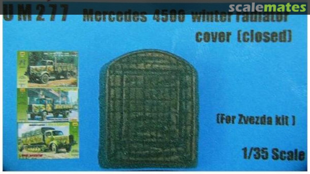 Boxart Mercedes 4500A Radiator cover closed UM 277 U-Models