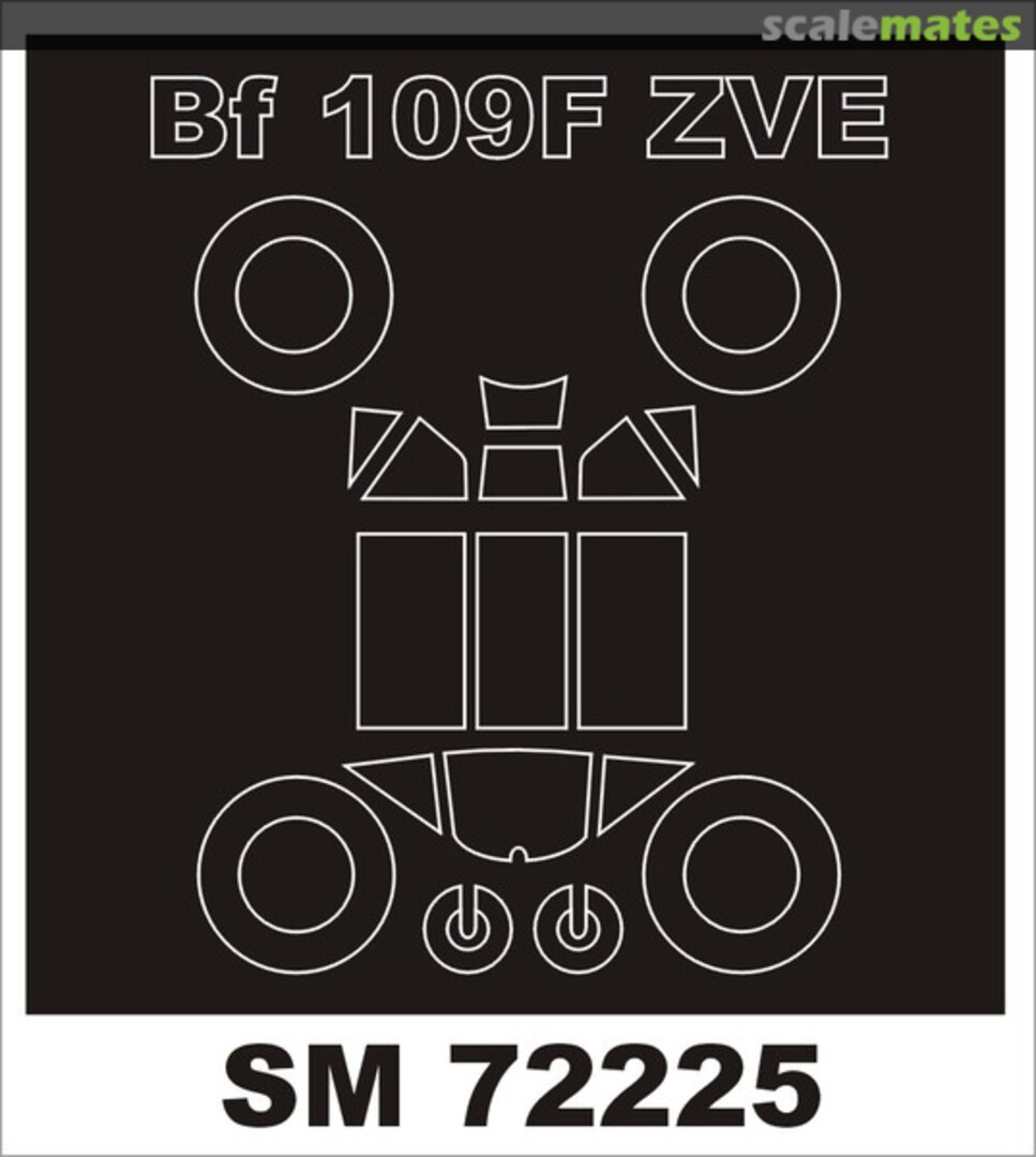 Boxart Bf 109F SM72225 Montex