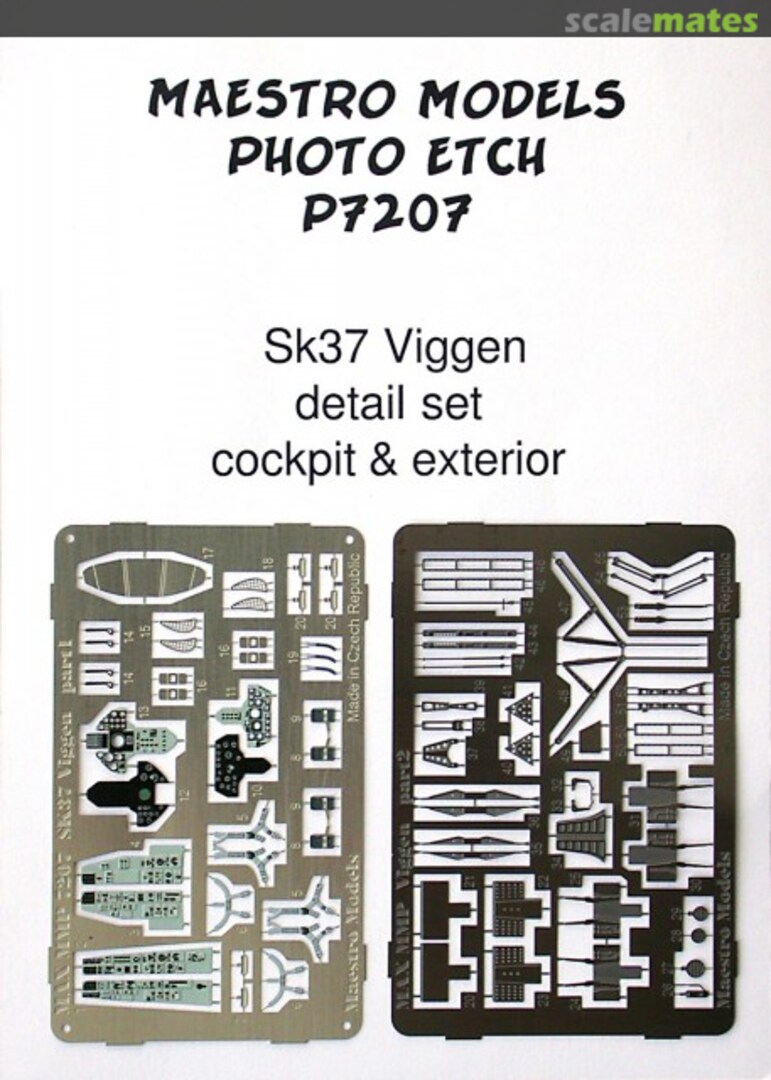 Boxart Sk37 Viggen MMP7207 Maestro Models