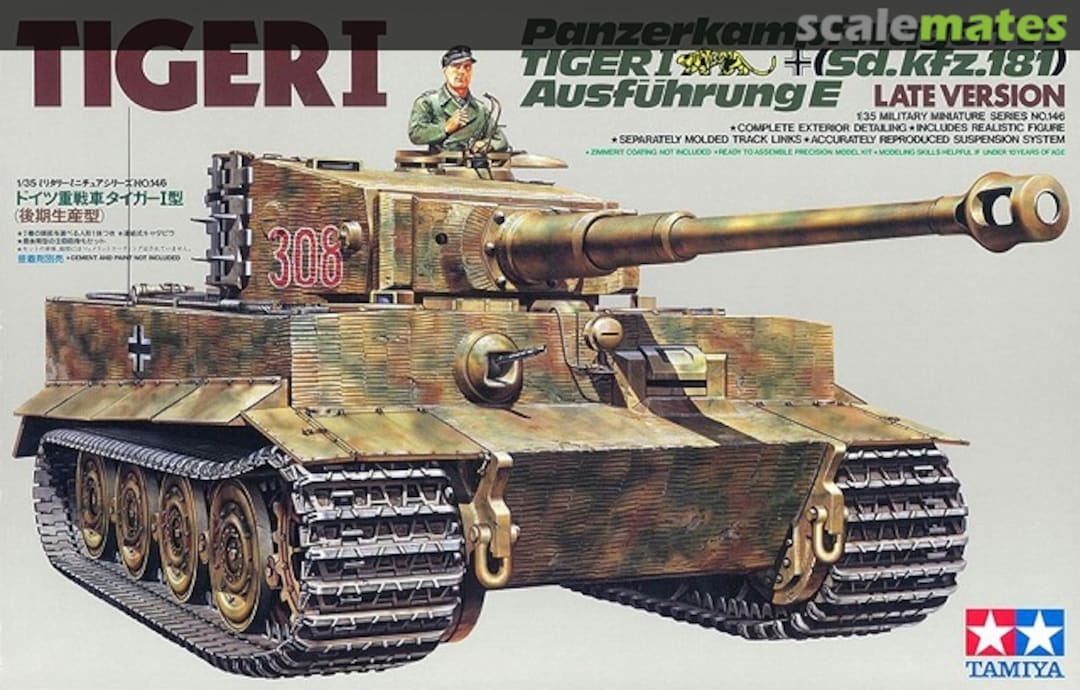 Boxart Tiger I 35146 Tamiya