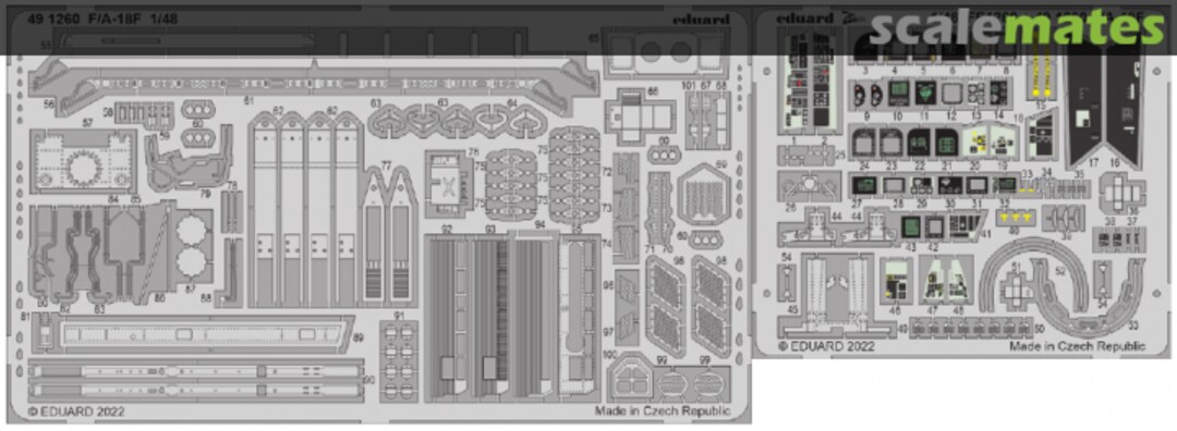 Boxart F/A-18F Super Hornet 491260 Eduard