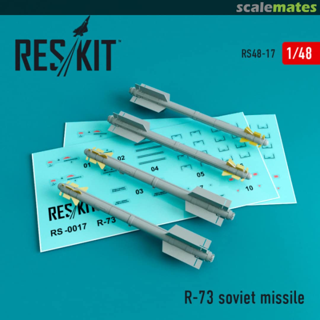 Boxart R-73 soviet missile RS48-0017 ResKit