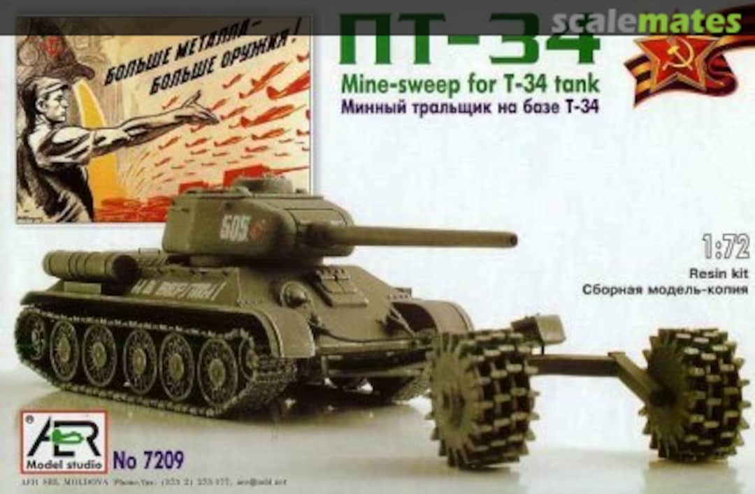 Boxart T-34 7209 AER Model Studio