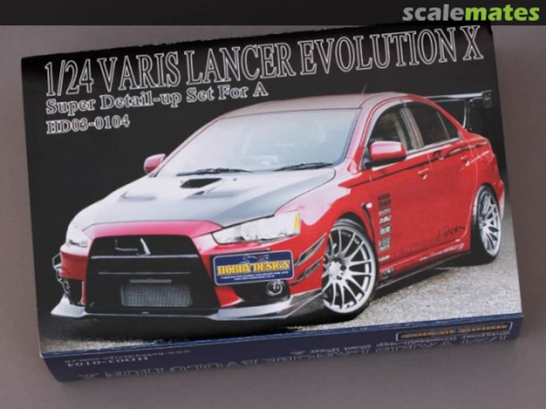 Boxart Varis Lancer Evolution X HD03-0104 Hobby Design