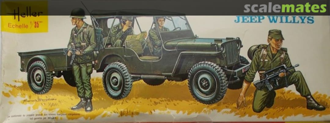 Boxart Jeep Willys 791 Heller