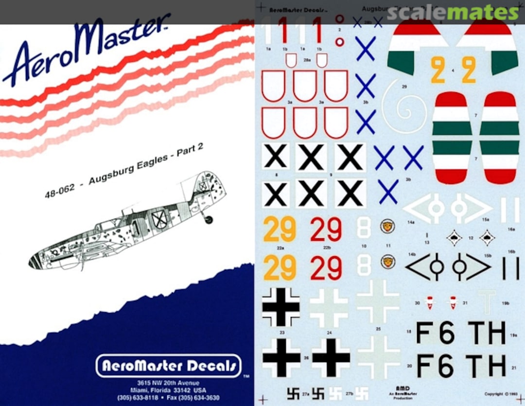 Boxart Augsburg Eagles - Part 2 48-062 AeroMaster